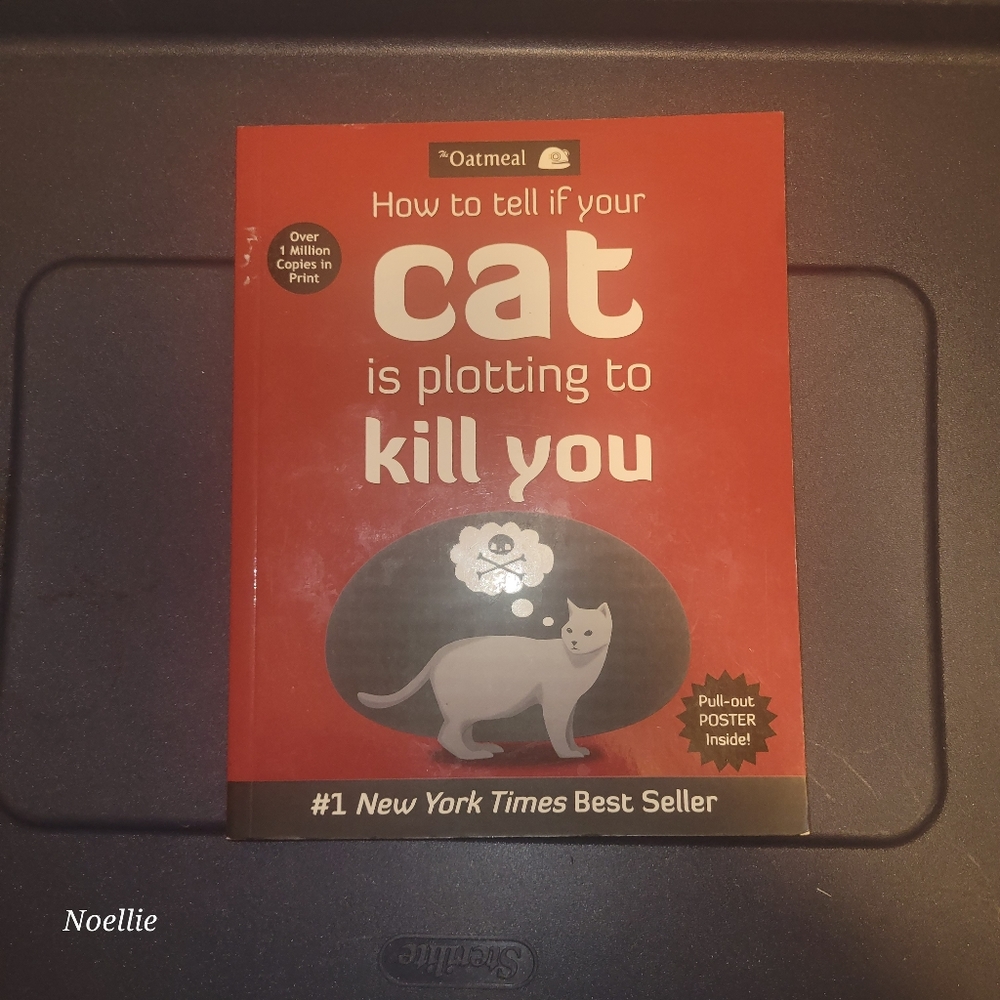 How to tell of your cat is plotting to kill you book